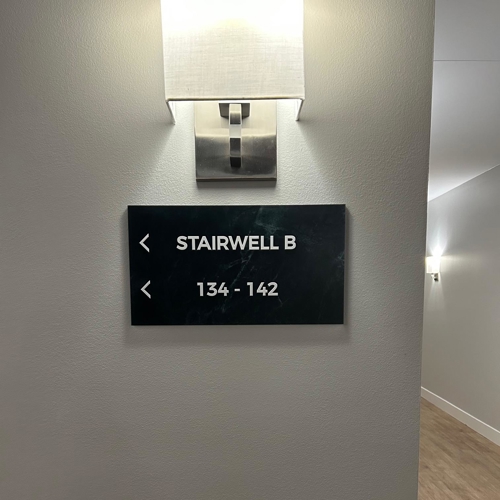 ADA Apartment Signs